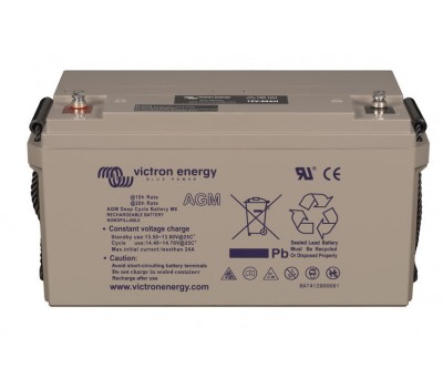 AGM аккумулятор Victron Energy 12V/170Ah AGM Super Cycle Batt. (M8) BAT412117081
