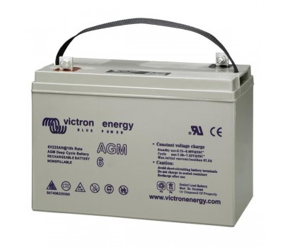 Гелевый аккумулятор Victron Energy 6V/240Ah AGM Deep Cycle Batt. BAT406225080