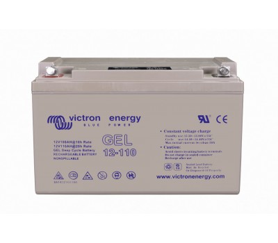 Гелевый аккумулятор Victron Energy 12V/110Ah Gel Deep Cycle Batt. BAT412101100
