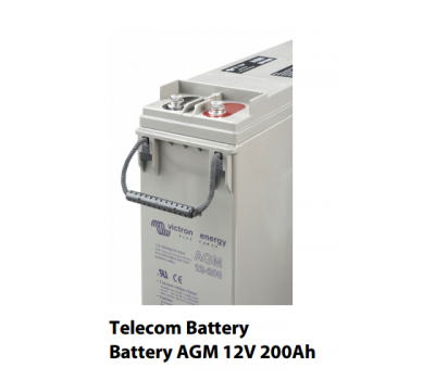 Telecom batteries Victron Energy 12V/200Ah AGM Telecom Batt. (M8) BAT412181160