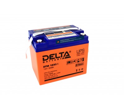 AGM аккумулятор DELTA DTM 1233 I DTM1233I