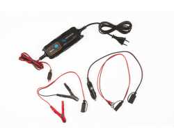 Automotive IP65 Charger 6V/12V-1,1A + (includes DC connector with clamps, eyelets and cigarette plug)-foto2