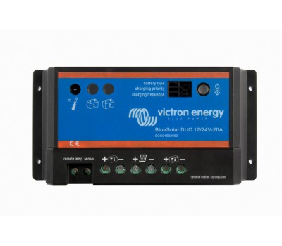 Контроллеры солнечной батареи Victron Energy BlueSolar PWM-Light 12/24V-20A SCC010020020