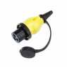 Plug 32A/250Vac (2p/3w) for Power Inlet 32A