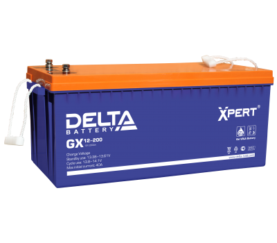 Гелевый аккумулятор DELTA GX 12-200 Xpert GX12200X