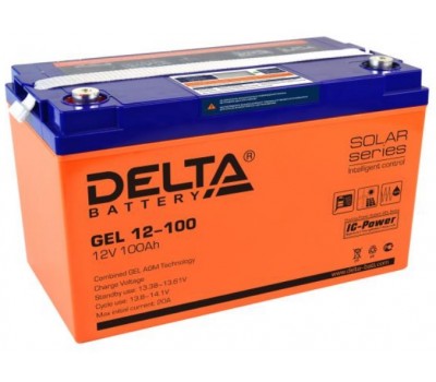 Гелевый аккумулятор DELTA GEL 12-100 GEL12100