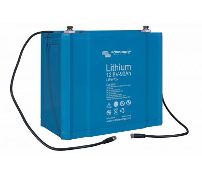 Lithium battery 12,8V Smart Victron Energy LiFePO4 battery 12,8V/90Ah - Smart BAT512900400