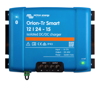 DC-DC преобразователи Victron Energy Orion-Tr Smart 12/24-15(360W) Isolated DC-DC charger ORI122436120