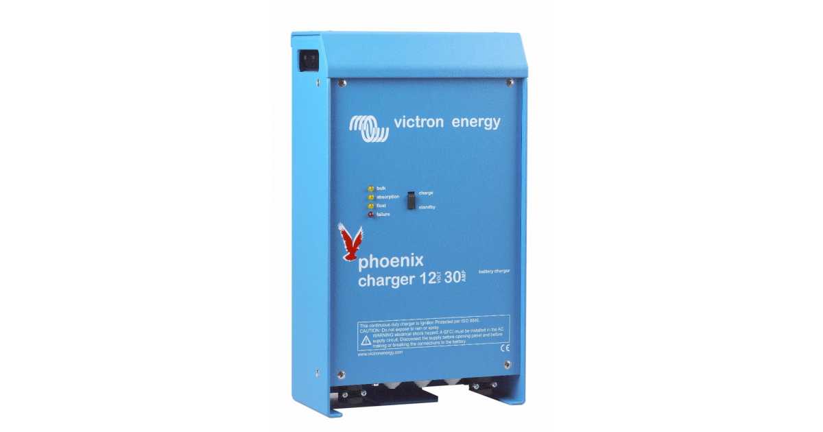 Самое мощное зарядное устройство Phoenix Charger 12/30(2+1) 120-240V ...