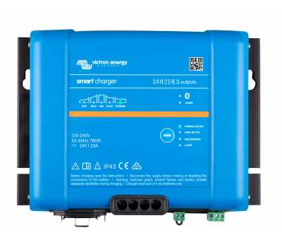 Зарядные устройства Victron Energy Smart IP43 Charger 24/25(3) 120/240V PSC242553095 Зарядные устройства Victron Energy Smart IP43 Charger 24/25(3) 120/240V PSC242553095